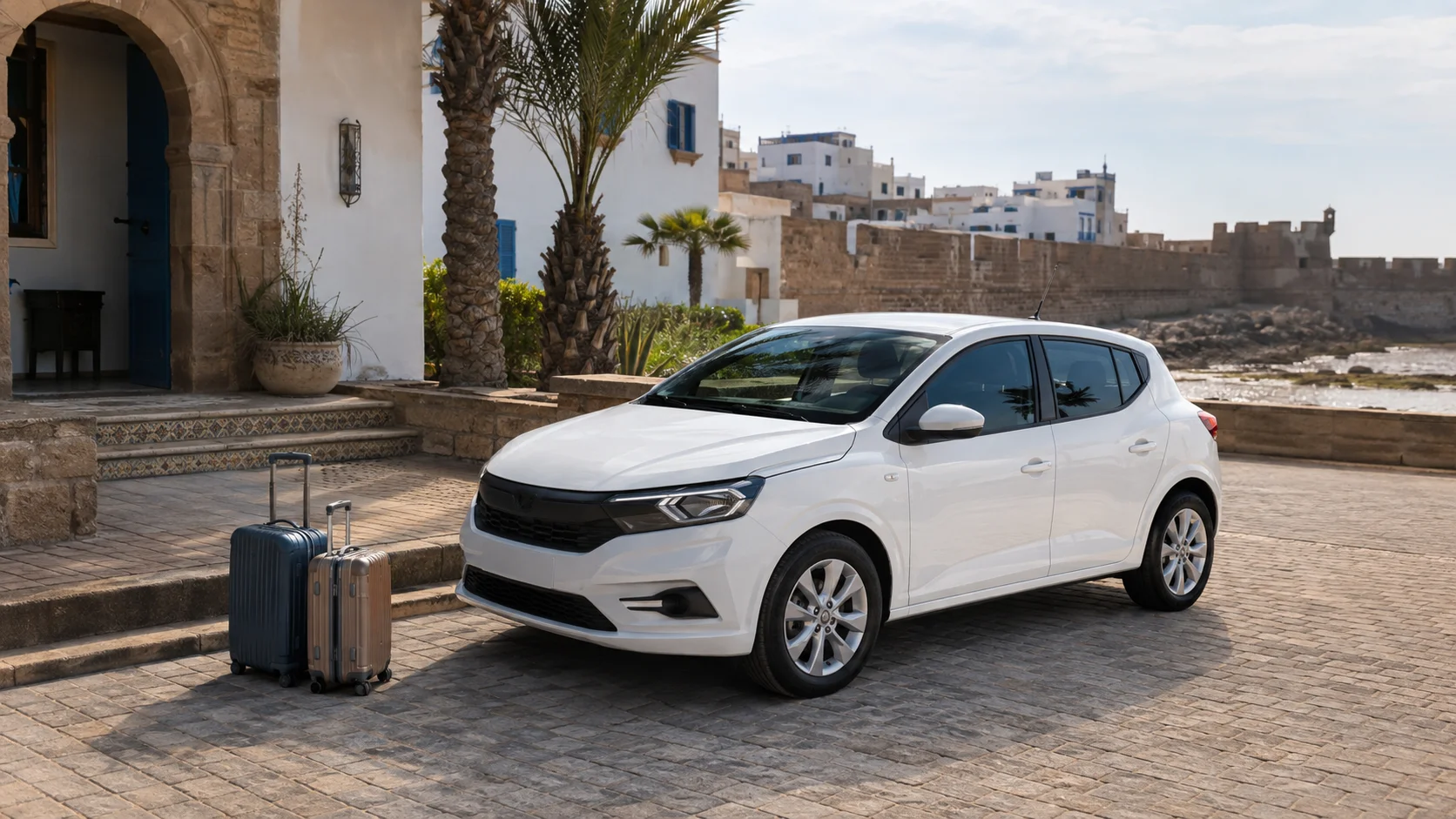 can you drive into Essaouira medina
