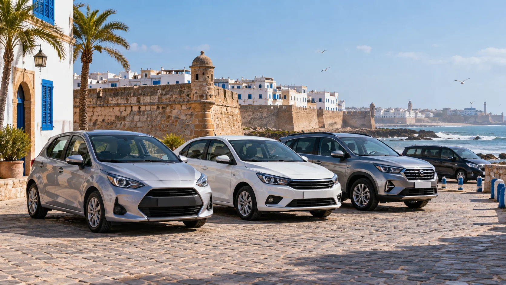 same day Mietwagen / Autovermietung Essaouira
